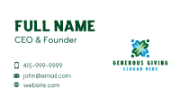 Volunteer Charity Group Business Card Image Preview