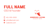 Love Hand Support Group Business Card Image Preview