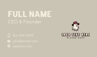 Ghost Hat Boutique Business Card