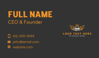 Vehicle Wing Transport Business Card Design
