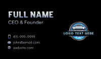 Car Auto Cleaning Business Card