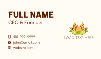 Bakery Business Card example 3