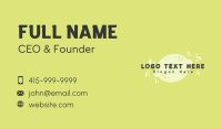 Lemon Fruit Splash Business Card