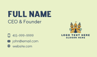 Nature Tree Castle  Business Card