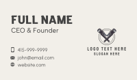 Plumbing Business Card example 2