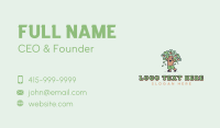 Peach Tree Garden Business Card