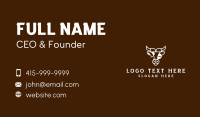 Cow Milk Business Card example 2