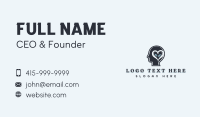 Mental Health Love Business Card