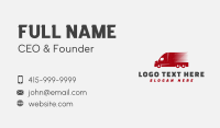 Delivery Transport Truck Business Card