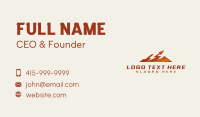 Thunder Mountain Arrow Business Card