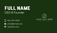 Plant Lawn Mower Business Card