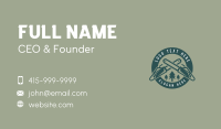 Chainsaw Forest Logging Business Card