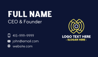 Tech Business Card example 1