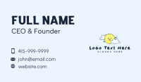 Happy Moon Cloud Business Card