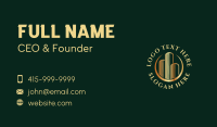 Firm Business Card example 3