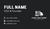 Barcode Business Card example 1