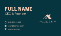 Real Estate Roofing Business Card