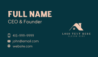 Real Estate Roofing Business Card Design