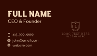 Academy Business Card example 3