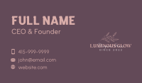 Femine Script Wordmark Business Card Image Preview