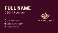 Relaxation Business Card example 3
