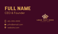 Lotus Flower Yoga Studio Business Card