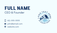 Pressure Wash House Clean Business Card