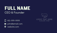 Minimalist Pet Cat  Business Card Design