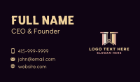 Legal Advice Law Firm Business Card
