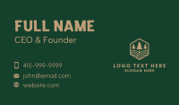 Christmas Tree Badge  Business Card