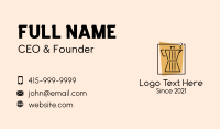 Good Morning Business Card example 4