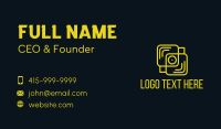 Disc Business Card example 2