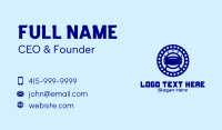 Blue Astronaut Virtual Reality Business Card Design