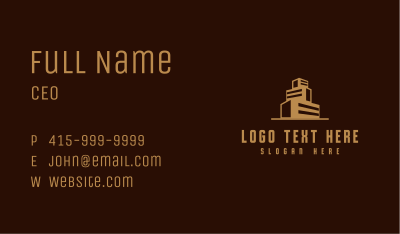 Broker Building Contractor Business Card Image Preview