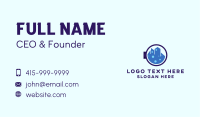 City Laundry Cleaner  Business Card