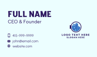 Dry Clean Business Card example 1