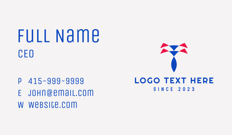 Shaving Business Card example 3