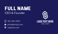 White Home Builder  Business Card
