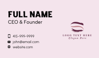 Microblading Business Card example 1