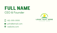 Sun Grass Lawn Business Card