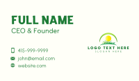 Sun Grass Lawn Business Card