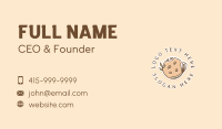 Floral Cookie Whisk Business Card