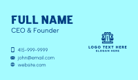 Law Office Business Card example 1