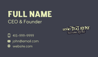 Skater Business Card example 2