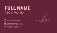 Pedicure Business Card example 2