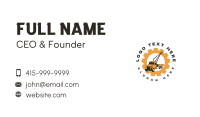 Tow Truck Crane Business Card