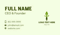 Leaf Spatula Business Card
