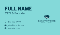 Shark Surf Shop  Business Card Design
