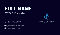 Author Business Card example 1
