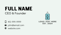 Bottled Water Business Card example 4